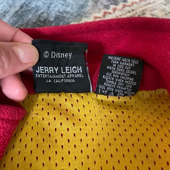 Vintage Mickey And Co Mickey Mouse Embroidery‎ Quarterzip Pullover Size Large - Picture 5 of 8